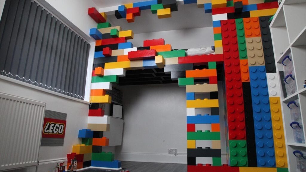LEGO bedroom decor