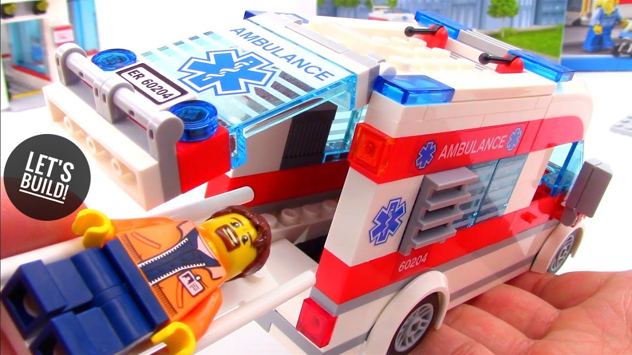 How to make a LEGO hospital bed